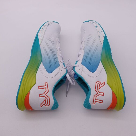 NEW TYR CXT-1 Trainer Shoes Sz Men\'s 11 Women\'s 12.5 White Turquoise Activewear main image 7